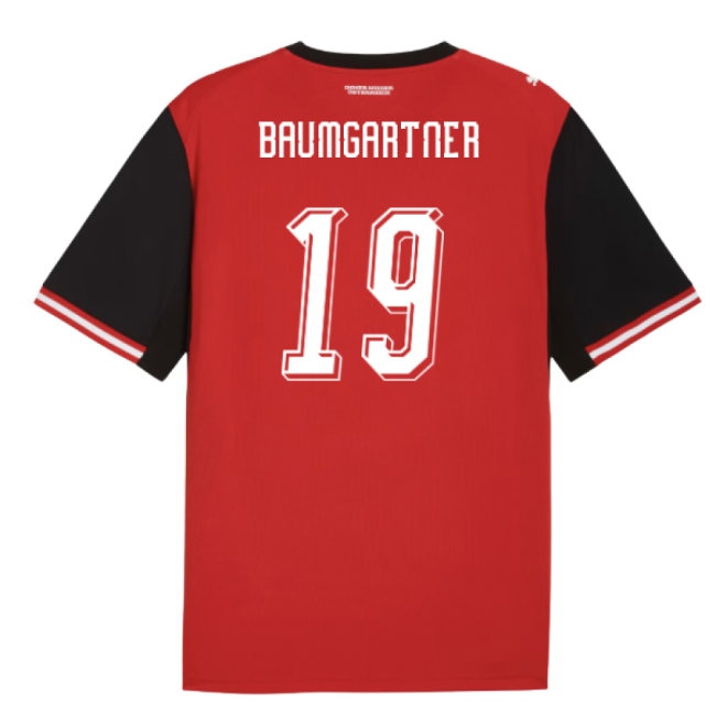 2026-2027 Austria Home Shirt (Baumgartner 19)