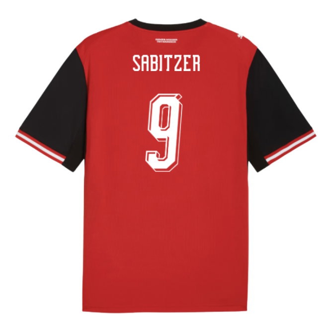 2026-2027 Austria Home Shirt (Sabitzer 9) — Buy Now