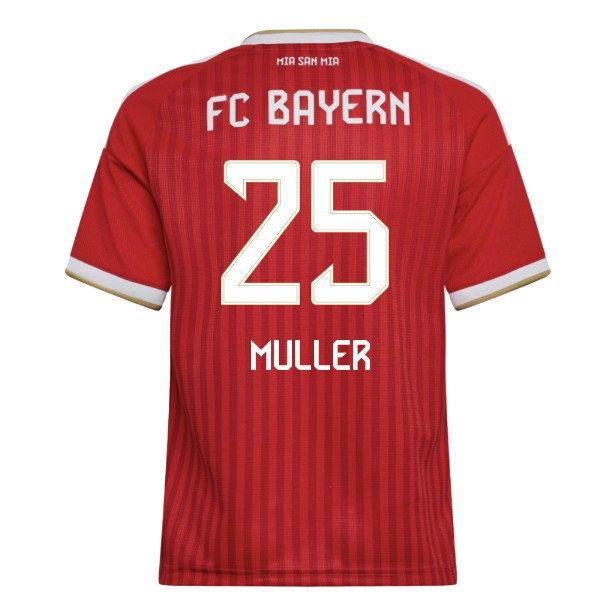 2026-2027 Bayern Munich Home Shirt (Kids) (Muller 25) — Shop Now