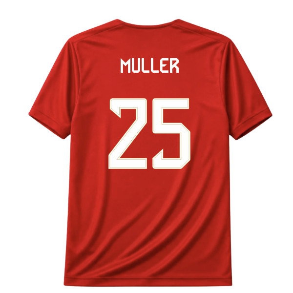 2026-2027 Bayern Munich Home SUPPORTER Shirt (Kids) (Muller 25) — Buy Now