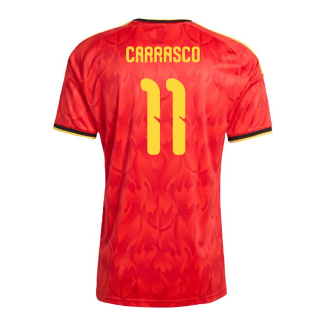 2026-2027 Belgium Home Shirt (Carrasco 11) — Shop Now