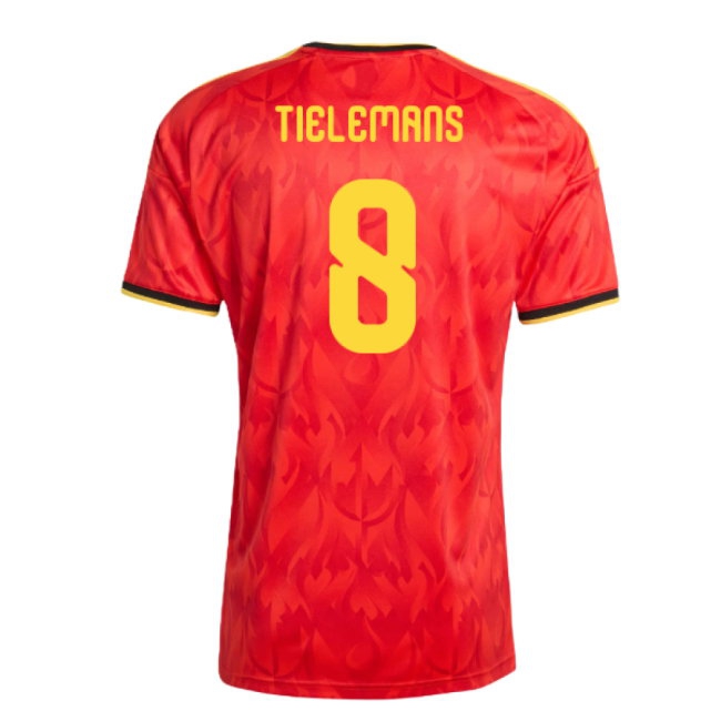 2026-2027 Belgium Home Shirt (Tielemans 8)