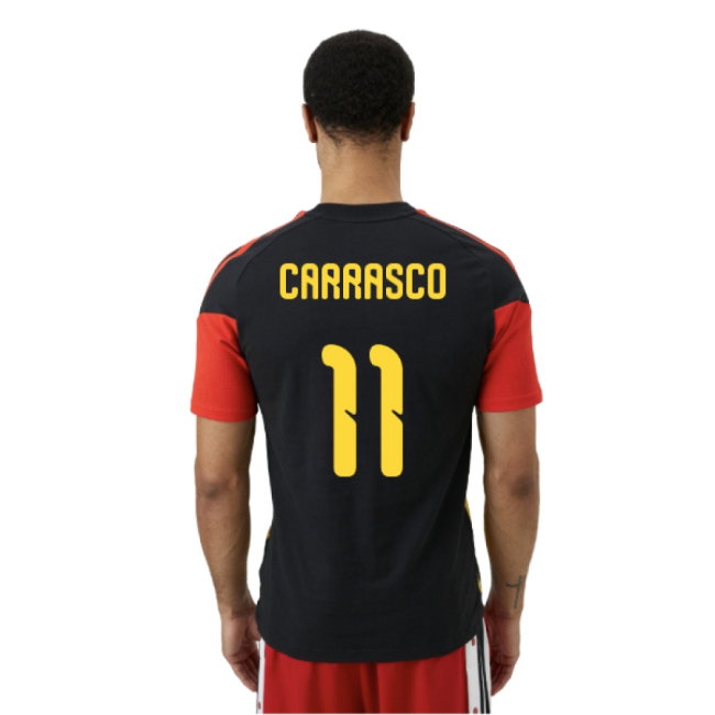 2026-2027 Belgium Training Tee (Black) (Carrasco 11) — Shop Online