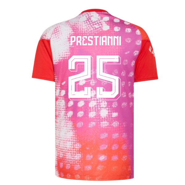 2026-2027 Benfica Pre-Match Shirt (Red) (Prestianni 25) — Shop Now