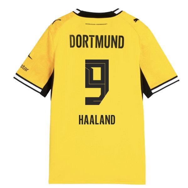 2026-2027 Borussia Dortmund Home Shirt (Kids) (Haaland 9) — Buy Online