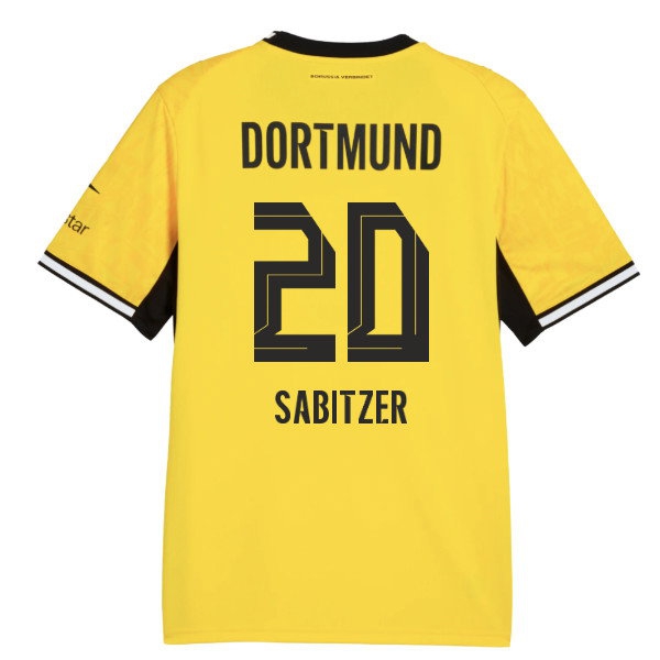 2026-2027 Borussia Dortmund Home Shirt (Sabitzer 20) — Shop Online