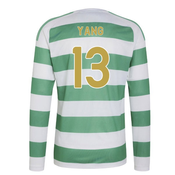 2026-2027 Celtic Long Sleeve Home Shirt (Yang 13) — Shop Now