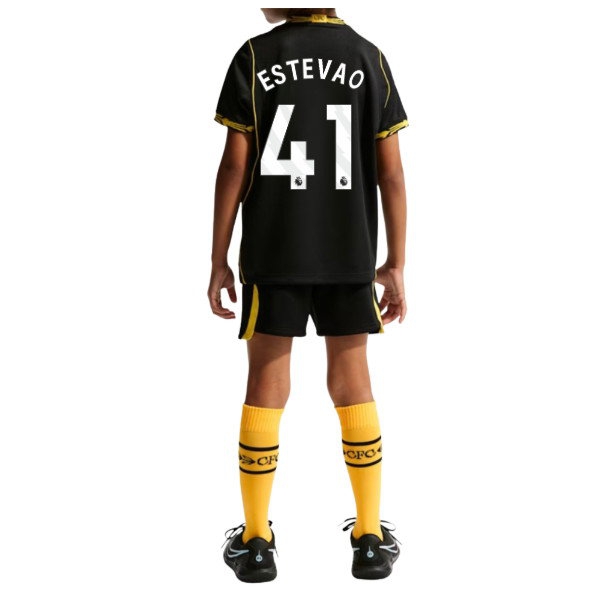 2026-2027 Chelsea Away Little Boys Mini Kit (Estevao 41) — Shop Online