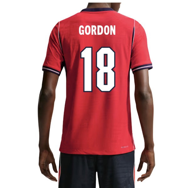 2026-2027 England Match Away Shirt (Gordon 18)