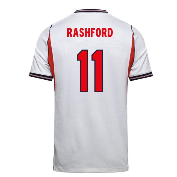 2026-2027 England Home Shirt (Rashford 11) — Shop Online