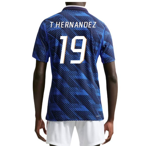 2026-2027 France Aero-Fit Player Version Match Home Shirt (T.Hernandez 19) — Shop Online