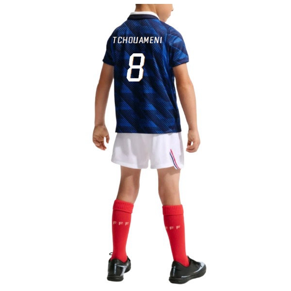 2026-2027 France Home Little Kids Mini Kit (Tchouameni 8) — Shop Online