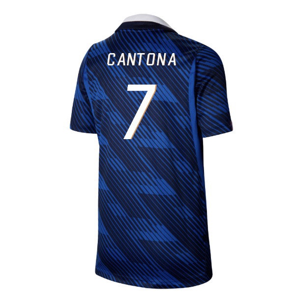 2026-2027 France Home Shirt (Kids) (Cantona 7) — Buy Now