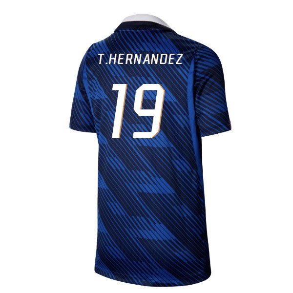 2026-2027 France Home Shirt (Kids) (T.Hernandez 19) — Buy Online