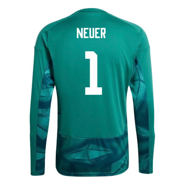 2026-2027 Germany Home Goalkeeper Shirt (Active Green) (Neuer 1) — Shop Now