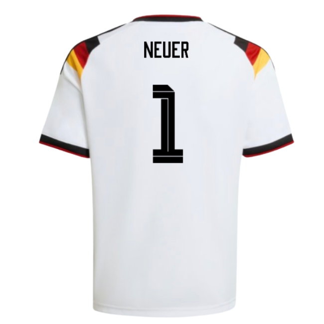 2026-2027 Germany Home Shirt (Kids) (Neuer 1) — Shop Online