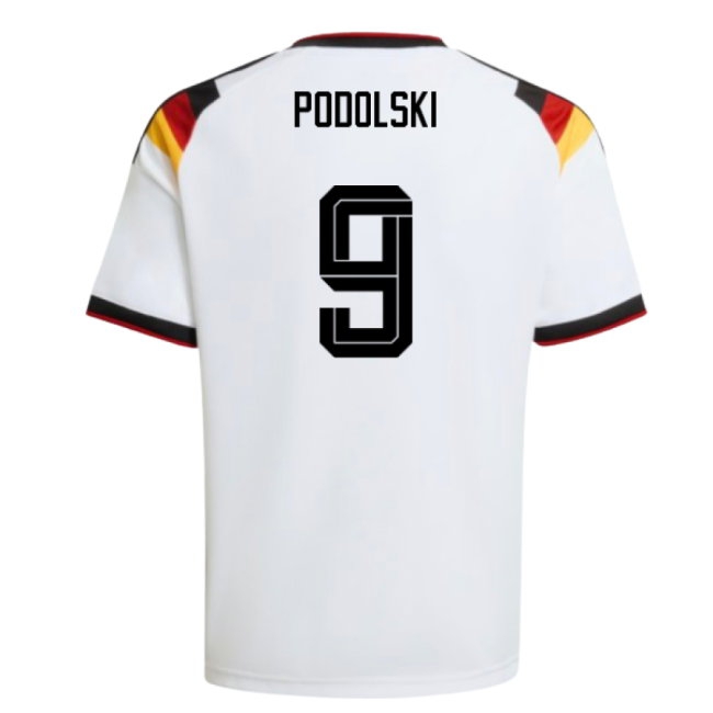 2026-2027 Germany Home Shirt (Kids) (Podolski 9) — Buy Online