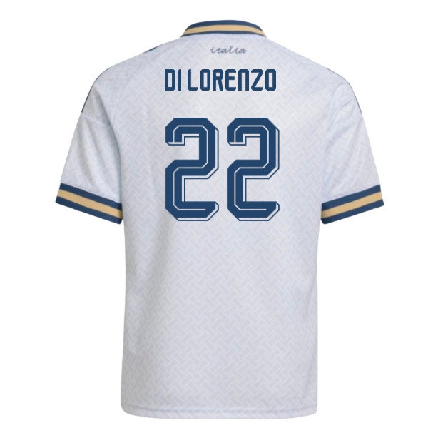 2026-2027 Italy Away Shirt (Kids) (Di Lorenzo 22) — Shop Online