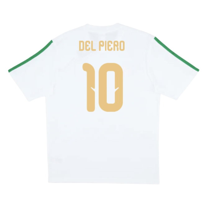 2026-2027 Italy DNA Tee (White) (Del Piero 10) — Buy Now