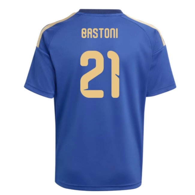 2026-2027 Italy Home Fan Jersey (Kids) (Bastoni 21) — Buy Online