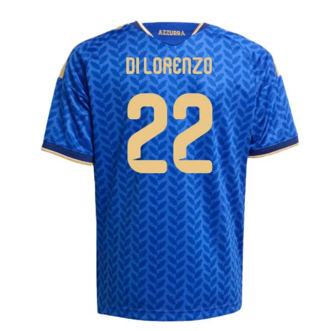 2026-2027 Italy Home Shirt (Kids) (Di Lorenzo 22) — Shop Online