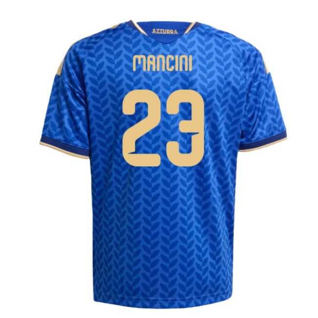 2026-2027 Italy Home Shirt (Kids) (Mancini 23) — Buy Online