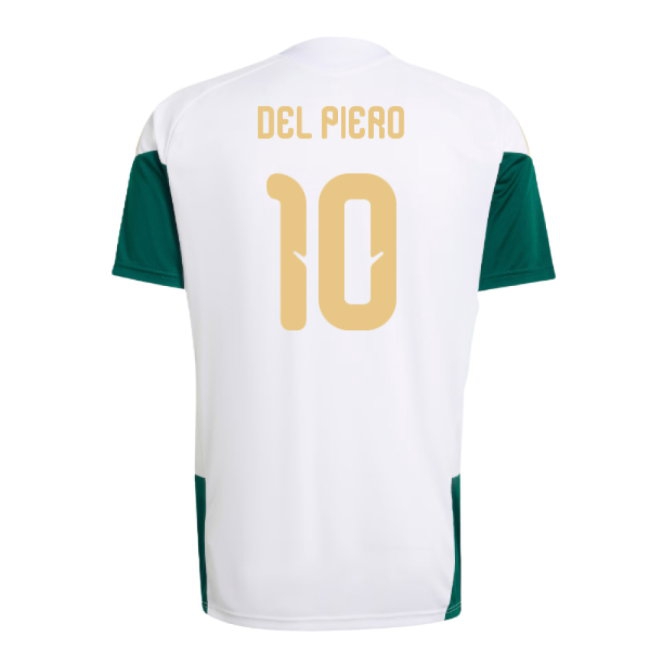 2026-2027 Italy Training Jersey (White) (Del Piero 10) — Buy Now