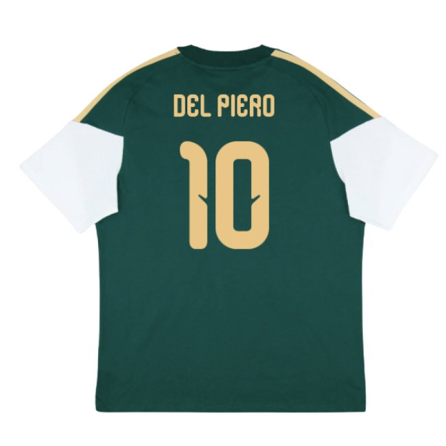 2026-2027 Italy Training Tee (Green) (Del Piero 10) — Shop Now