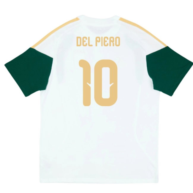 2026-2027 Italy Training Tee (White) (Del Piero 10) — Shop Now