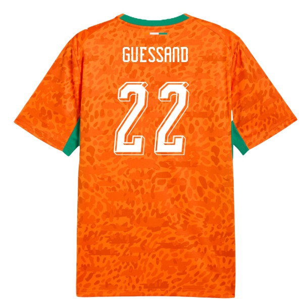 2026-2027 Ivory Coast Home Shirt (Guessand 22) — Shop Online