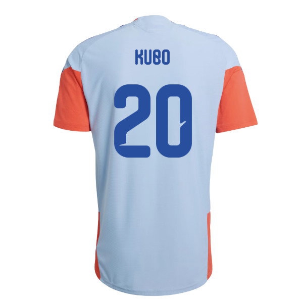2026-2027 Japan WC26 Pro Training Shirt (Ash Blue) (Kubo 20) — Shop Online
