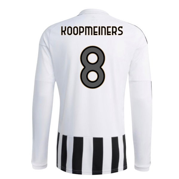 2026-2027 Juventus Long Sleeve Home Shirt (Koopmeiners 8) — Shop Online