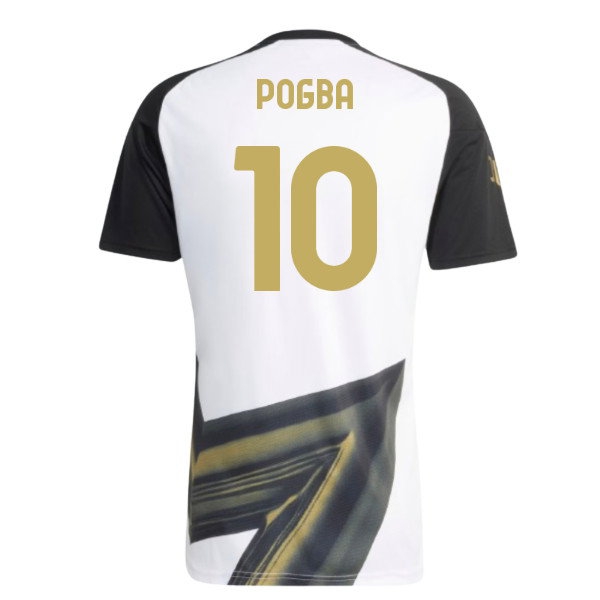 2026-2027 Juventus Pre-Match Shirt (White) (Pogba 10) — Shop Now