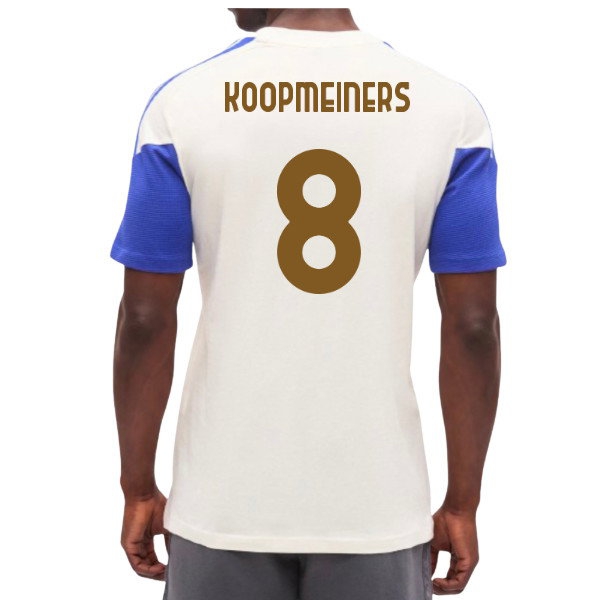 2026-2027 Juventus Training Tee (Chalk White) (Koopmeiners 8) — Buy Now