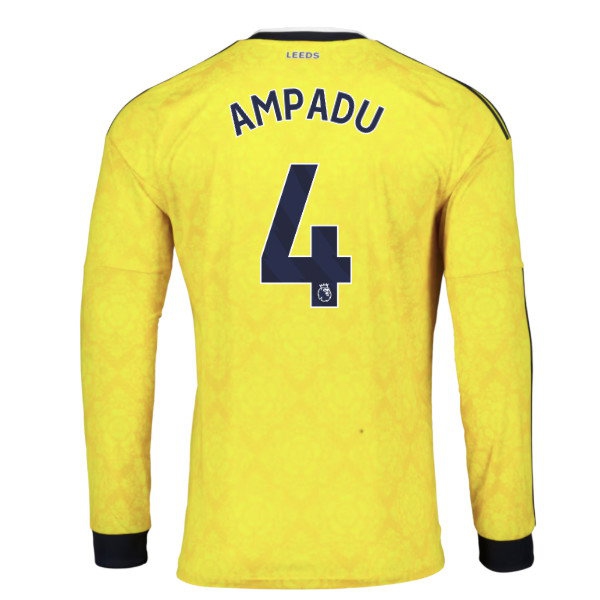 2026-2027 Leeds Away Long Sleeve Shirt (Ampadu 4) — Shop Online