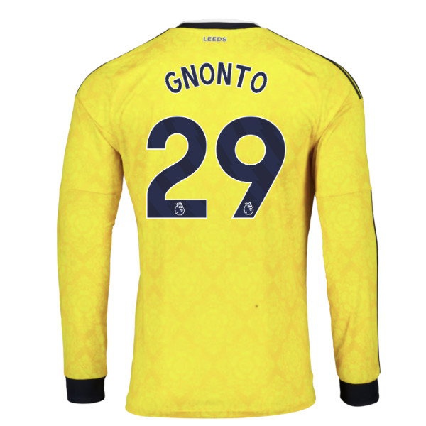 2026-2027 Leeds Away Long Sleeve Shirt (Gnonto 29)