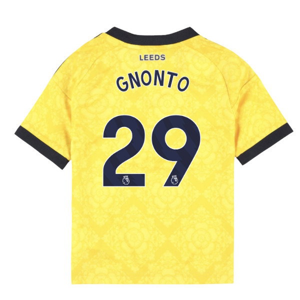 2026-2027 Leeds Away Mini Kit (Gnonto 29)