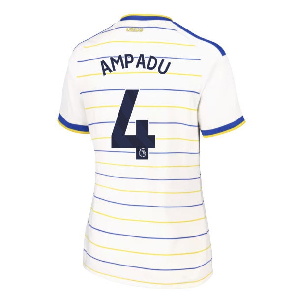 2026-2027 Leeds United Home Shirt (Womens) (Ampadu 4) — Shop Now