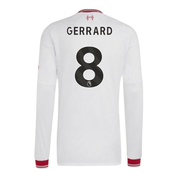 2026-2027 Liverpool Player Version Long Sleeve Away Shirt (Gerrard 8) — Buy Now