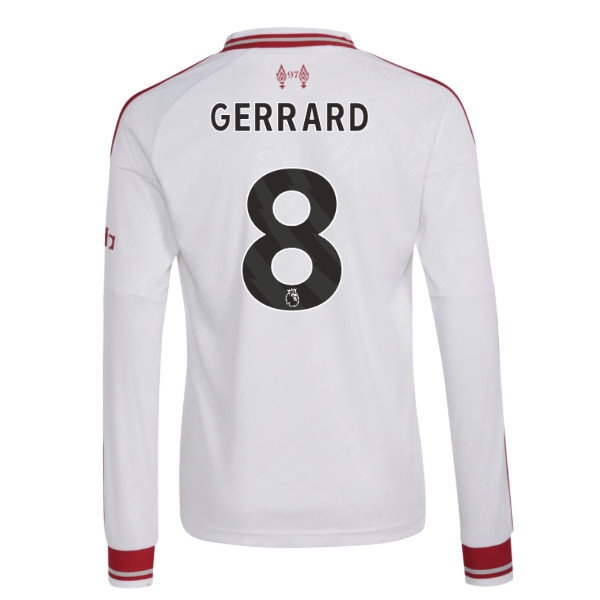 2026-2027 Liverpool Long Sleeve Away Shirt (Kids) (Gerrard 8) — Buy Online