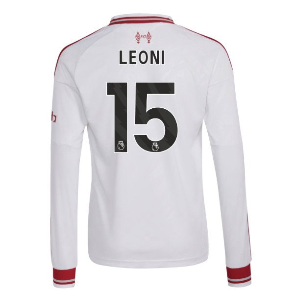 2026-2027 Liverpool Long Sleeve Away Shirt (Kids) (Leoni 15) — Buy Online