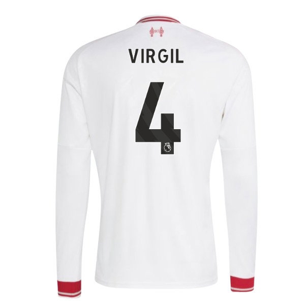 2026-2027 Liverpool Long Sleeve Away Shirt (Virgil 4)