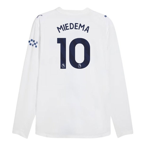 2026-2027 Man City match-style Long Sleeve Third Shirt (Miedema 10)
