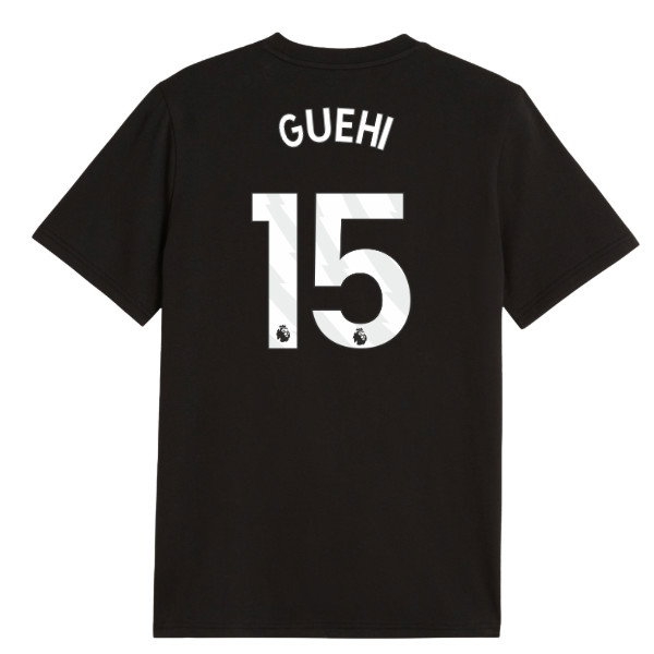 2026-2027 Man City FtblCulture Tee (Black) (Guehi 15) — Shop Now