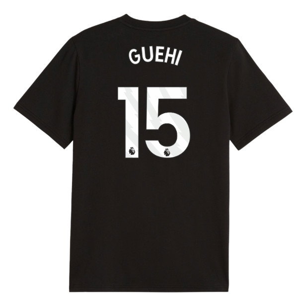2026-2027 Man City FtblCulture Tee (Black) - Kids (Guehi 15) — Shop Online