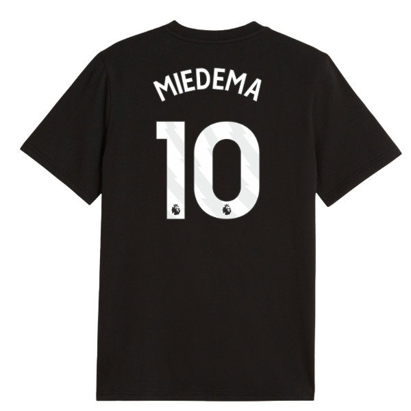 2026-2027 Man City FtblCulture Tee (Black) (Miedema 10)