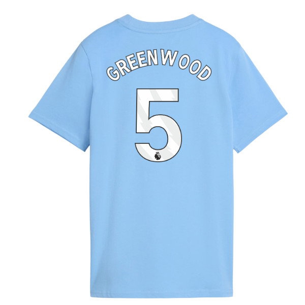 2026-2027 Man City FtblCulture Tee (Light Blue) - Kids (Greenwood 5) — Buy Now
