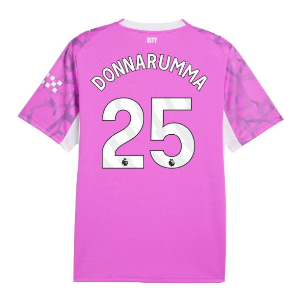2026-2027 Man City Goalkeeper Shirt (Electric Orchid) (Donnarumma 25) — Shop Online