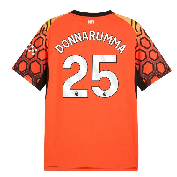 2026-2027 Man City Goalkeeper Shirt (Orange) (Donnarumma 25) — Shop Now