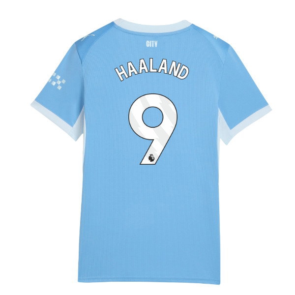 2026-2027 Man City Home Shirt (Womens) (Haaland 9) — Buy Now